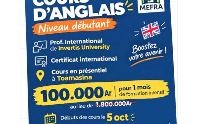 Cours d’anglais